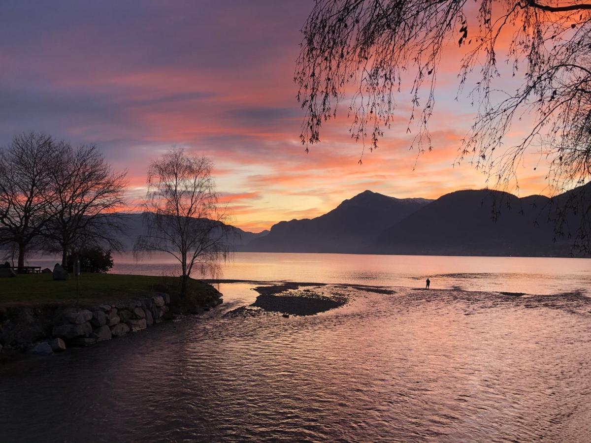 Bellavista Giulia On Lake Como デルヴィオ エクステリア 写真